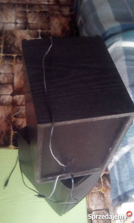 Dwa głośniki czarne Gorzów Wielkopolski