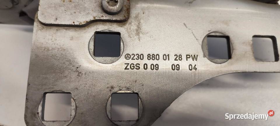 MERCEDES SL R230 ZAWIASY MASKI KOMPET 744 dolnośląskie
