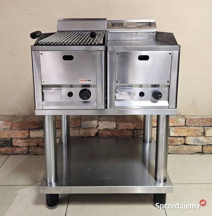 Podwójny grill gazowy RedFox podstawa Góra