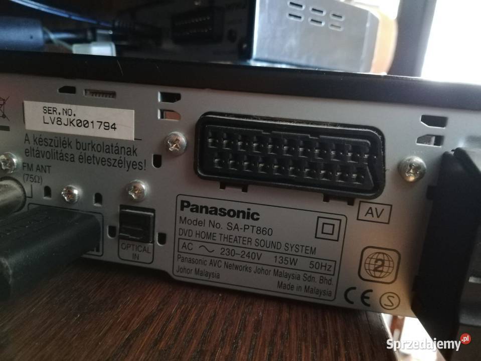 Kino domowe PANASONIC