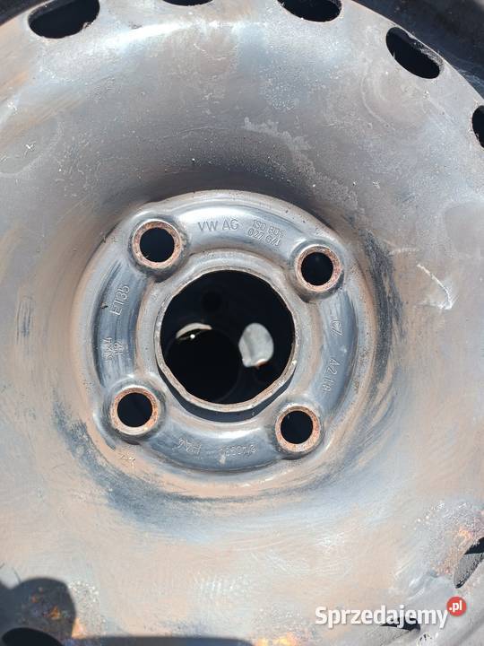 Oryginalne Felgi Stalowe 14 VWSkoda CitigoUp