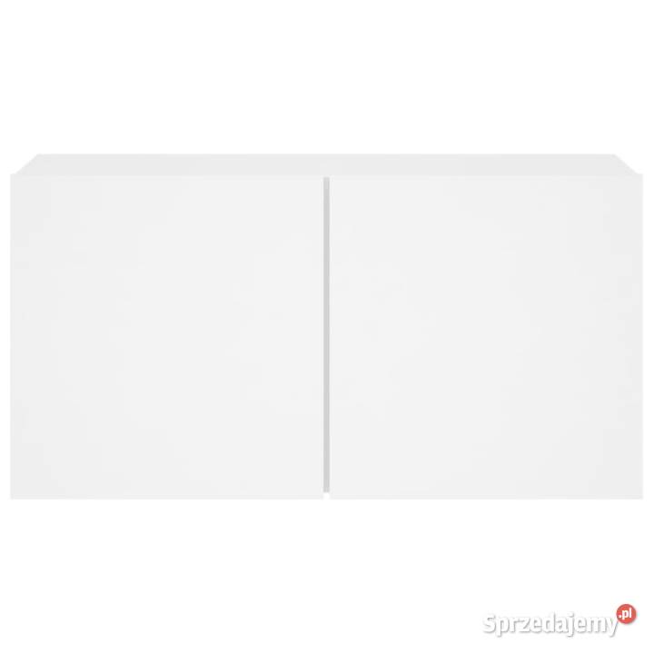 vidaXL Ścienna szafka TV biała 80x30x41 Warszawa