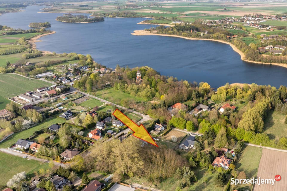 Lednogóra działka z mediami Jeziorem Lednickim