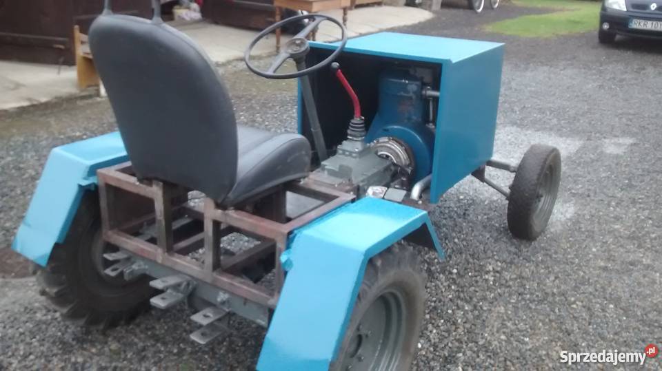 Traktorek ciągnik sam S7 Skrzynia biegów Manualna Dukla