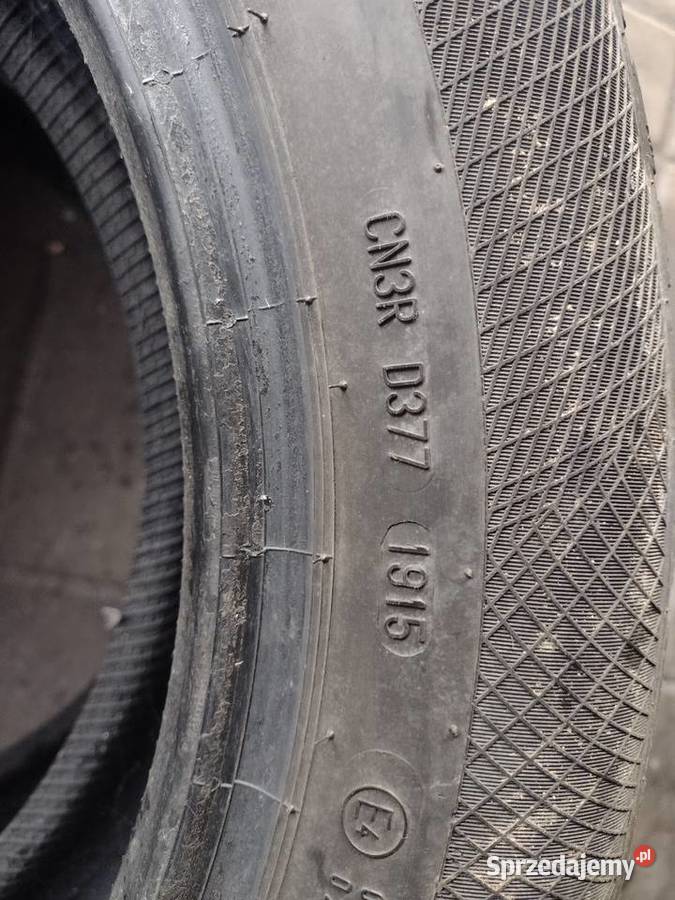 Opony zimowe Continental 215x55x17 Aleksandrów Łódzki sprzedam