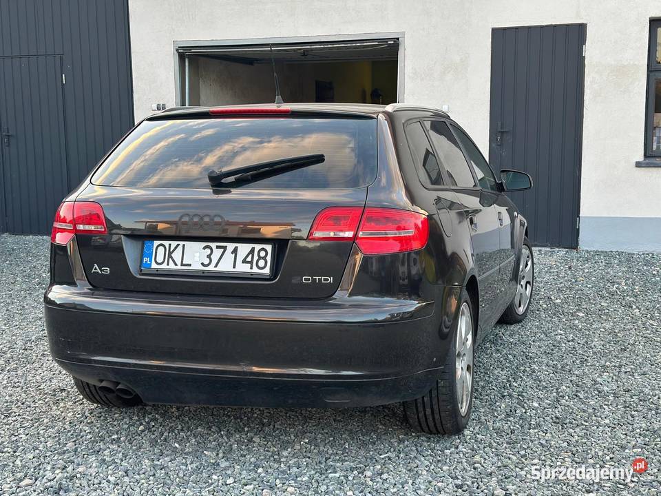 Audi A3 20 TDI Android NAVI Ładna Czarna Rok produkcji 2005