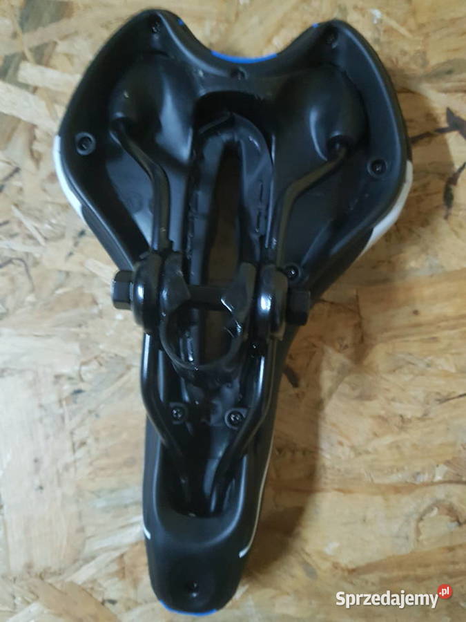 Siodło Alltime mtbGEL czarnoniebieskie wentylowa Elektryczne Głogowa