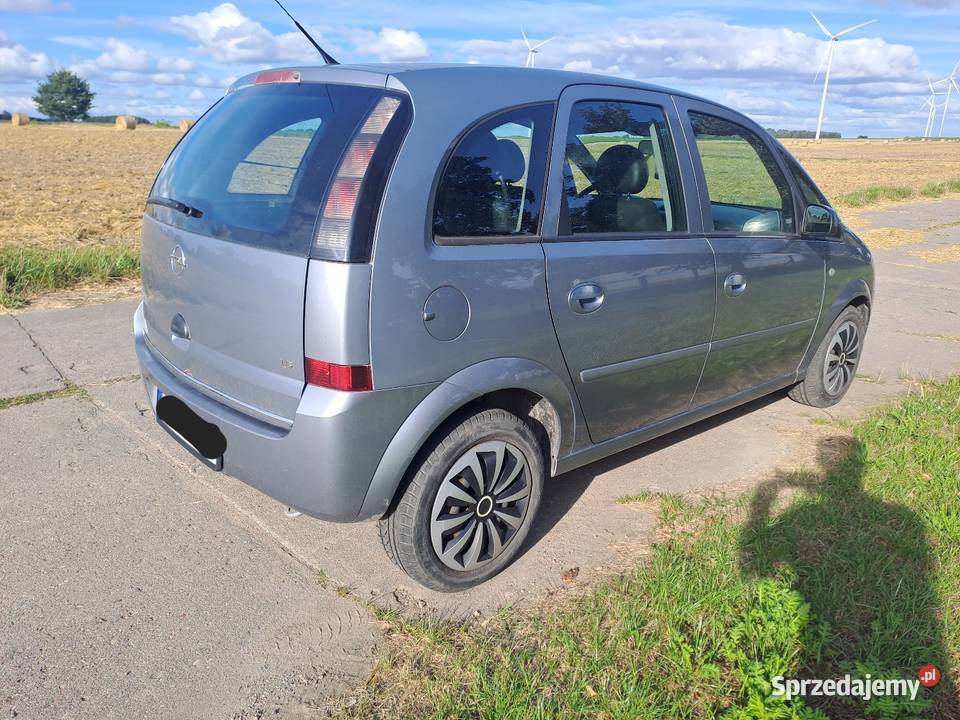 Opel Meriva 2007 16 benzyna klimatyzacja pomorskie Człuchów