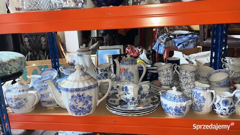 Filiżanka z wzorem cebulowym Blue Danube Do Gdańsk