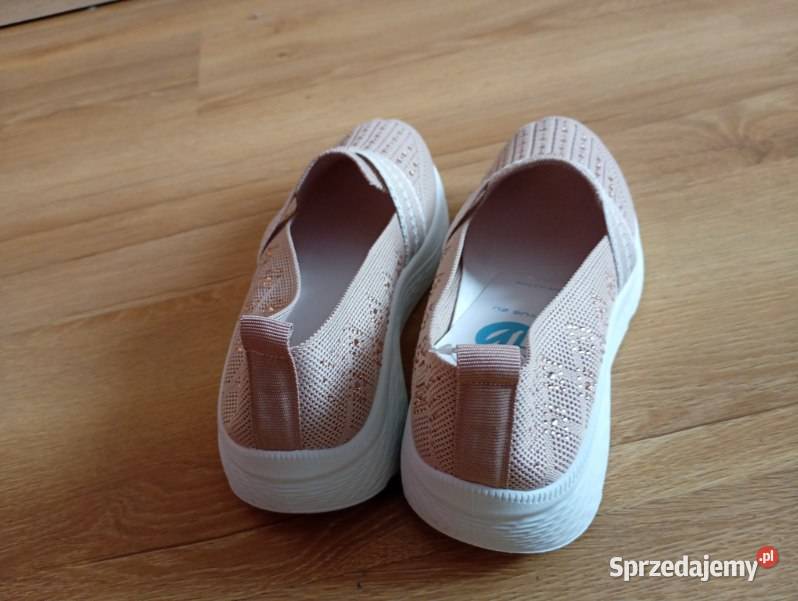 Buty damskie wsuwane 37 różowy Inowrocław sprzedam