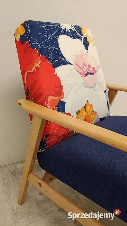 fotel prl design stary renowacji Radomsko