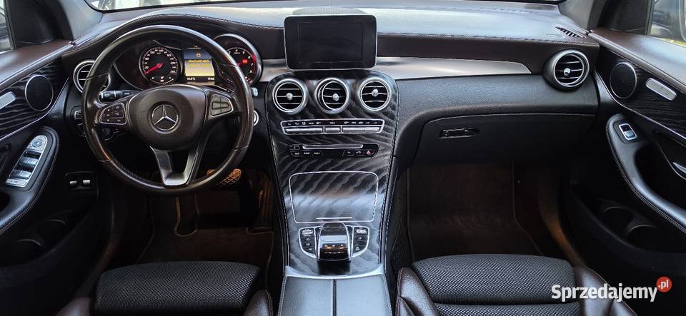 Mercedes GLC 250 4MATIC Salon Polska czarny opolskie Strzelce Opolskie sprzedam
