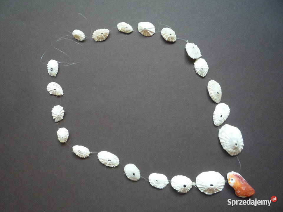 Nowe Korale Naszyjnik z muszelek Szczecin sprzedam