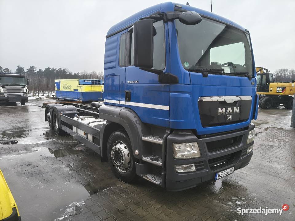 Man tgs euro5 320 26000dmc niebieski