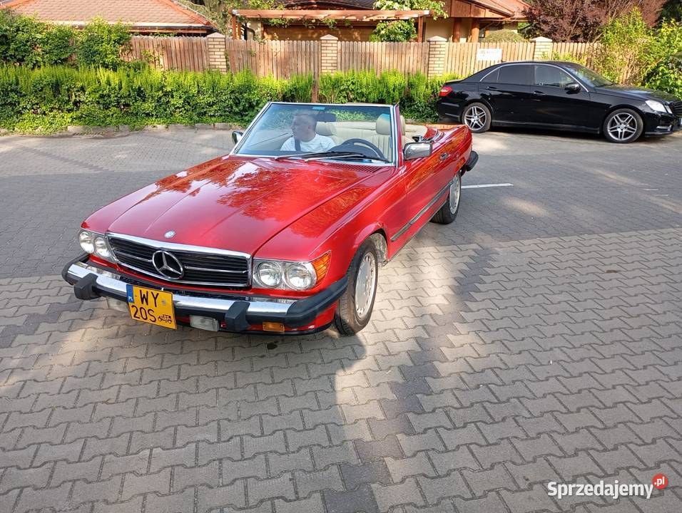 Mercedes 560SL CABRIO 1987r mazowieckie Warszawa