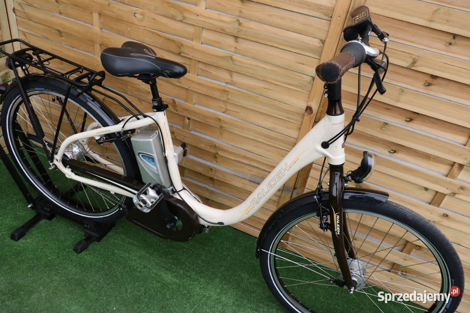 Rower elektryczny Raleigh Leeds D 45 i inne Milanówek