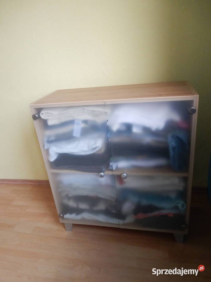 Szafka z drzwiami szklanymi Nędza sprzedam