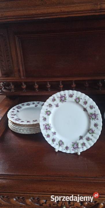 Talerzyk śniadaniowy Sweet Violets Royal Albert Gdańsk