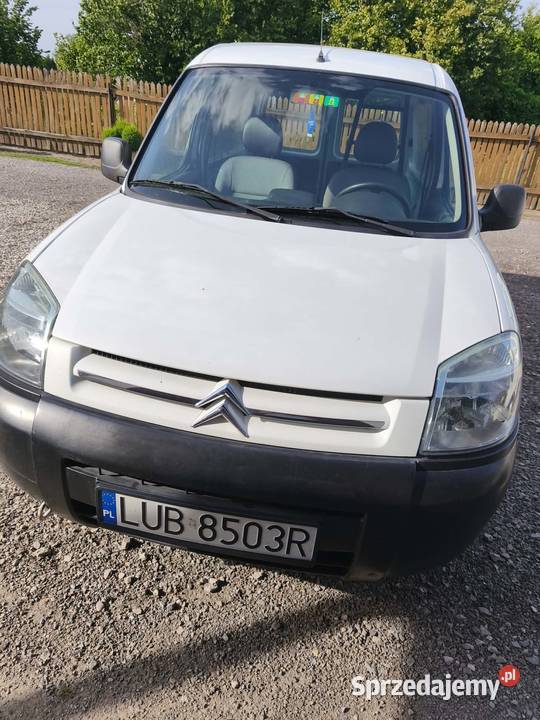 Citroen Berlingo 14i 600 75KM Samochody dostawcze lubelskie Bystrzyca Stara