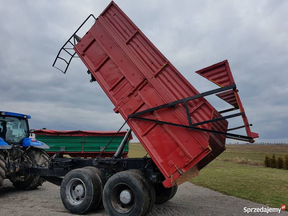 Przyczepa Tandem 10T Wywrotka Zarejestrowana lubelskie Dragany sprzedam