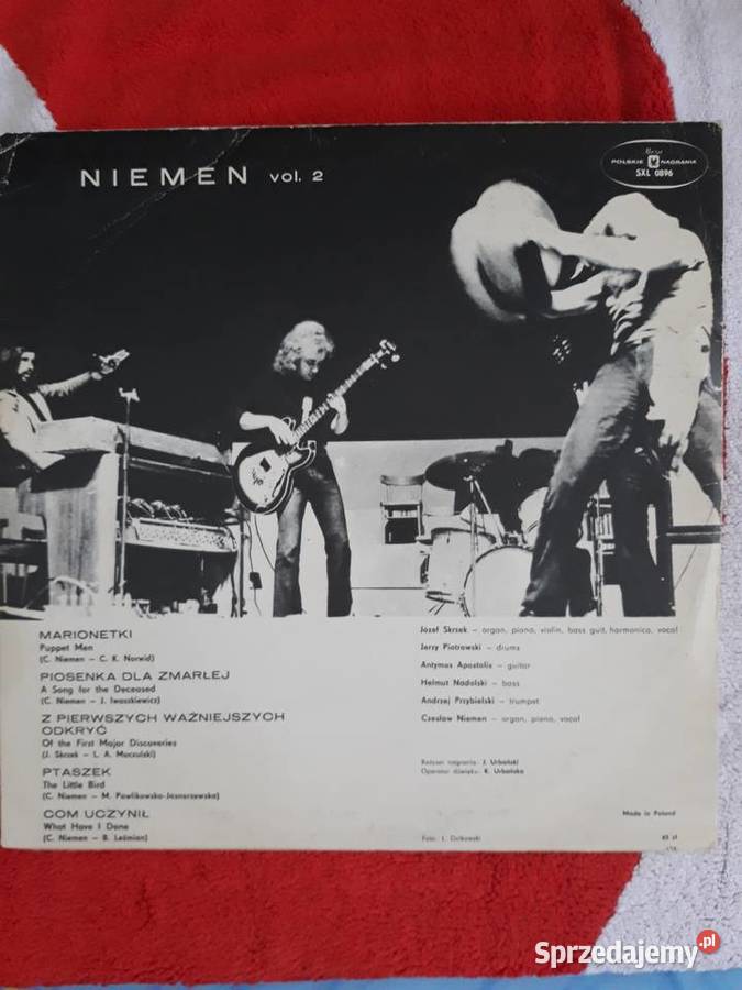 grupa NIEMEN NIEMEN vol2 ORGINAŁ Rzeszów