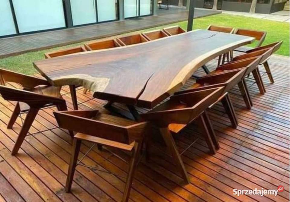 Stół z drewna egzotycznego Poznań