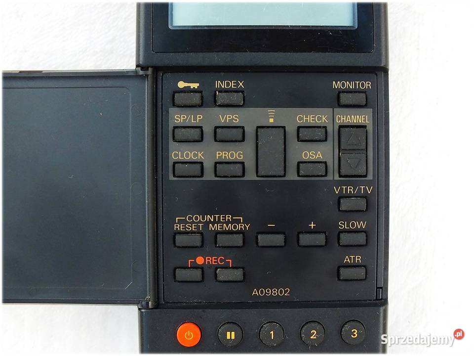 Pilot SANYO A09802 do magnetowidów VHS ORYGINAŁ