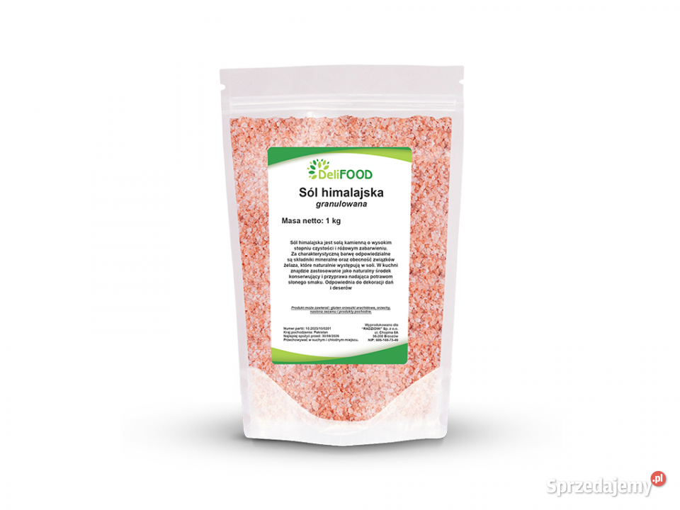 Sól himalajska granulowana 1000g Brzozów