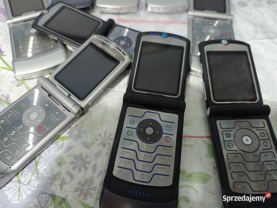 Motorola V3 Legnica 9 sztuk