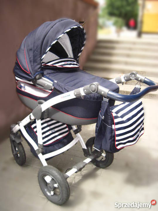 Wózek 3w1 Tako Marine Stan nowy fotelik Pompowane łódzkie Łódź sprzedam