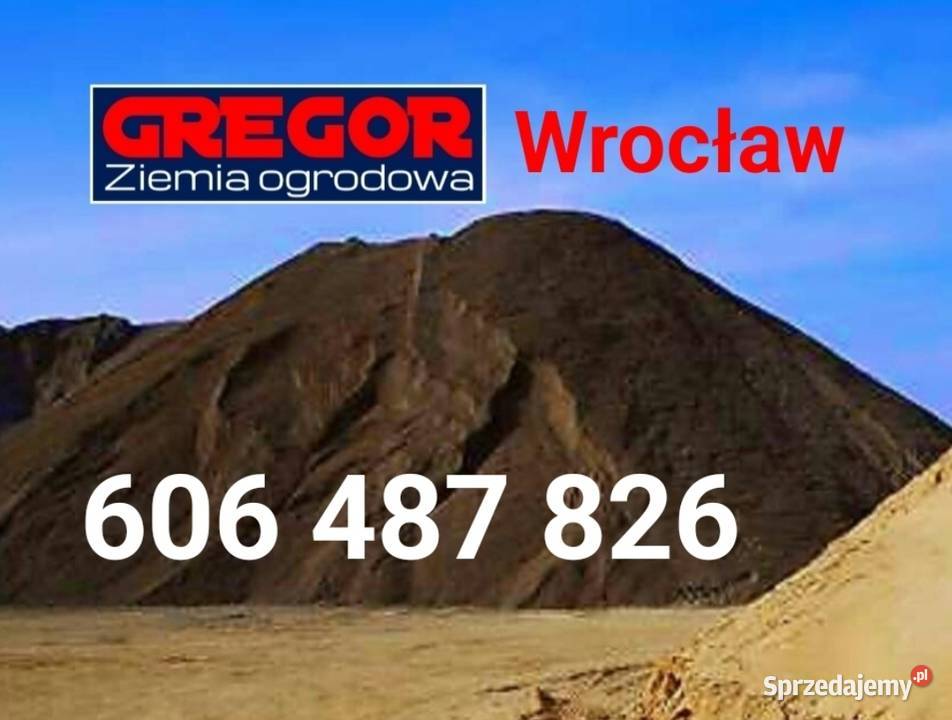 Ziemia ogrodowa humus czarnoziem Wrocław