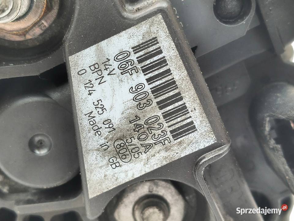ALTERNATOR BOSCH VW Audi Skoda Seat 16 19 20 TDI Chełm