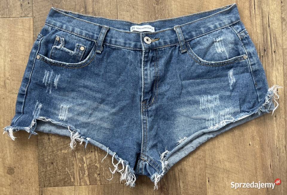 Spodenki jeansowe L XL krótkie spodenki szorty mazowieckie Wyszków