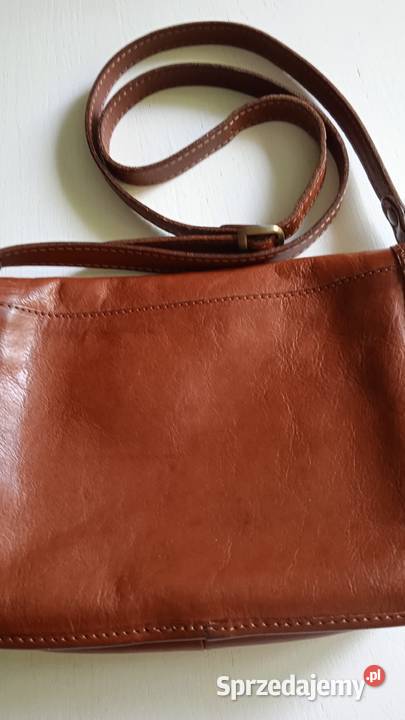 RĘCZNIE SZYTA TOREBKA SKÓRZANA FIRENZE Piła