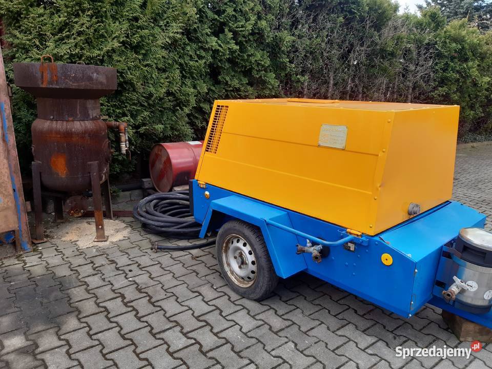 Kompresor spalinowy Diesel sprężarka Powietrza Rok produkcji 1984 śląskie Częstochowa