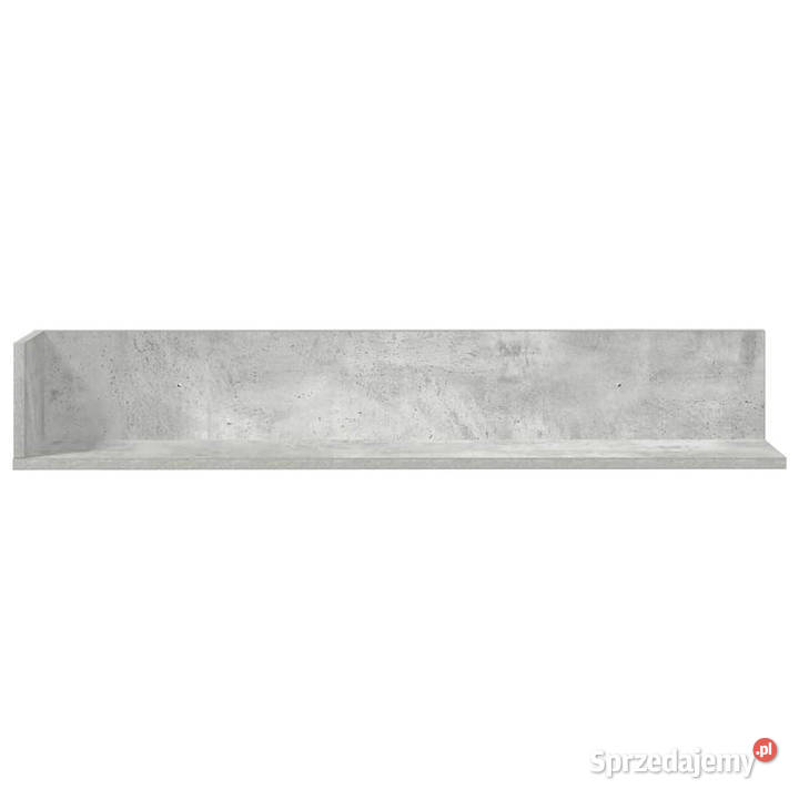 Półki ścienne 2 szarość betonu 100x165x165 mazowieckie Warszawa