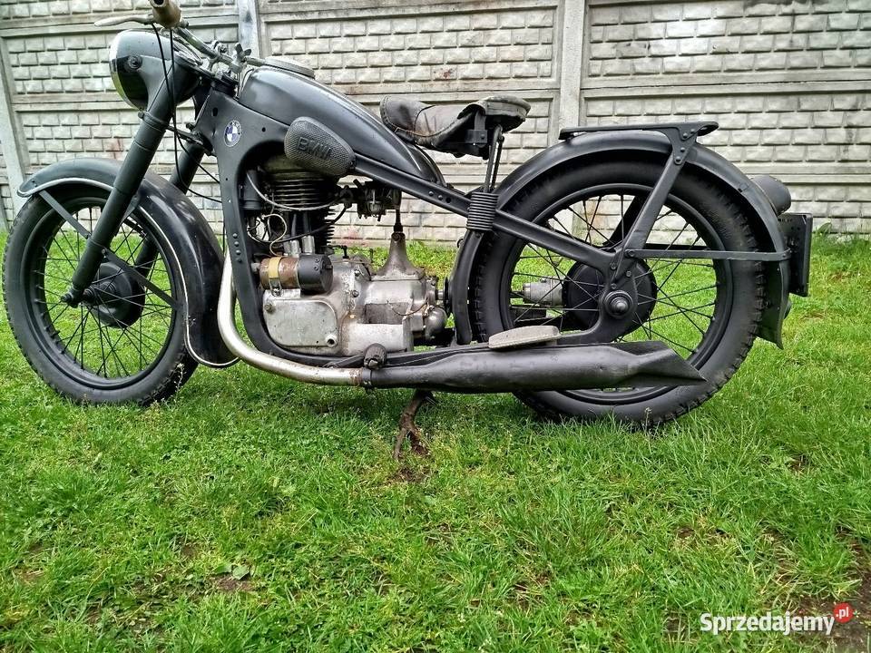 BMW r35 z 1951 roku zarejstrowane Awo Turist EMW czarny Radomsko