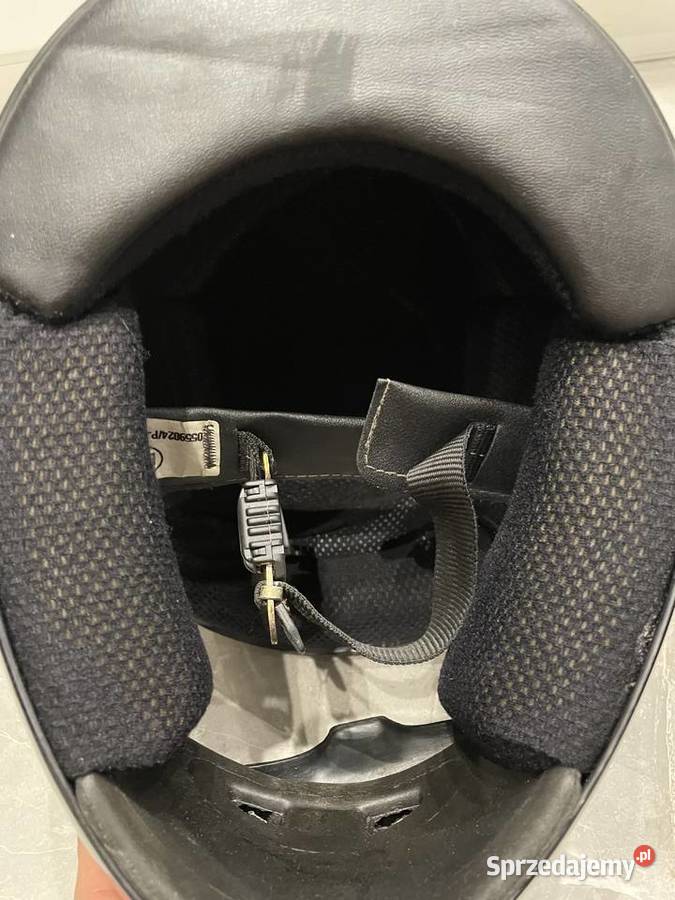 Kaski Motocyklowe 2 sztuki czarne Inowrocław