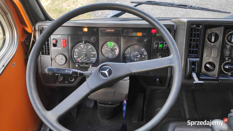 Mercedes dwudrogowy podnośnik kolejowy 123200km Bolęcin sprzedam