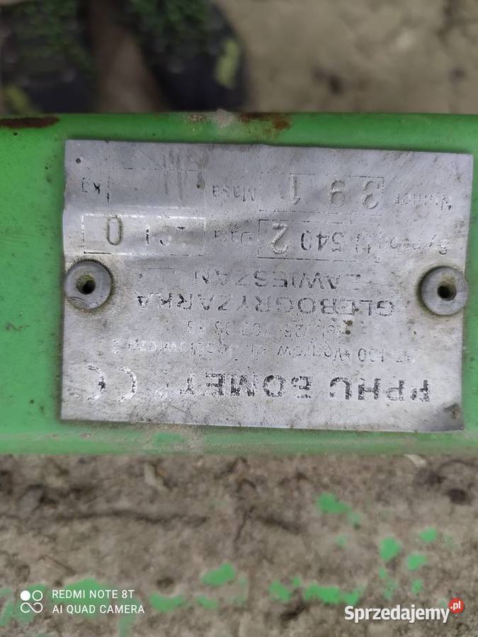 Glebogryzarka 2m Bomet Końskowola sprzedam