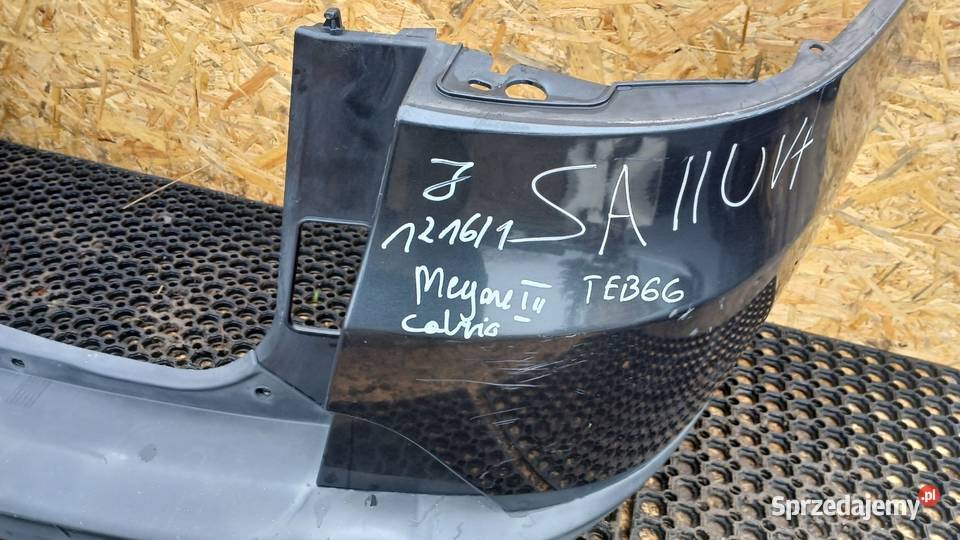 RENAULT MEGANE III CABRIO ZDERZAK TYŁ PDC TEB66 osobowe Zbierkowo sprzedam