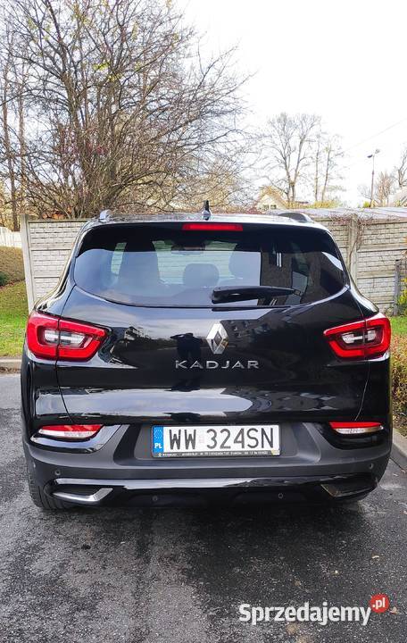 Renault Kadjar 13 Black Edition 2021 czarny na światła do jazdy dziennej Kraków
