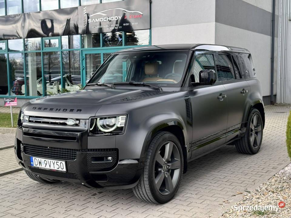 Land Rover Defender 110 50 V8 Carpathian elektrycznie ustawiane fotele małopolskie