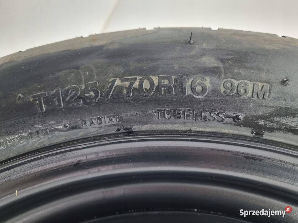 KOŁO DOJAZDOWE ZAPASOWE Audi Seat Vw Golf V Chełm