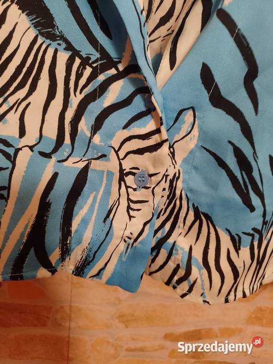 38M ZARA Krótka bluzka kimono bolerko z Madrytu czarny Kraków