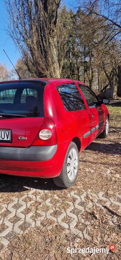 RENAULT CLIO II 12 BENZYNA 2002r wielkopolskie sprzedam
