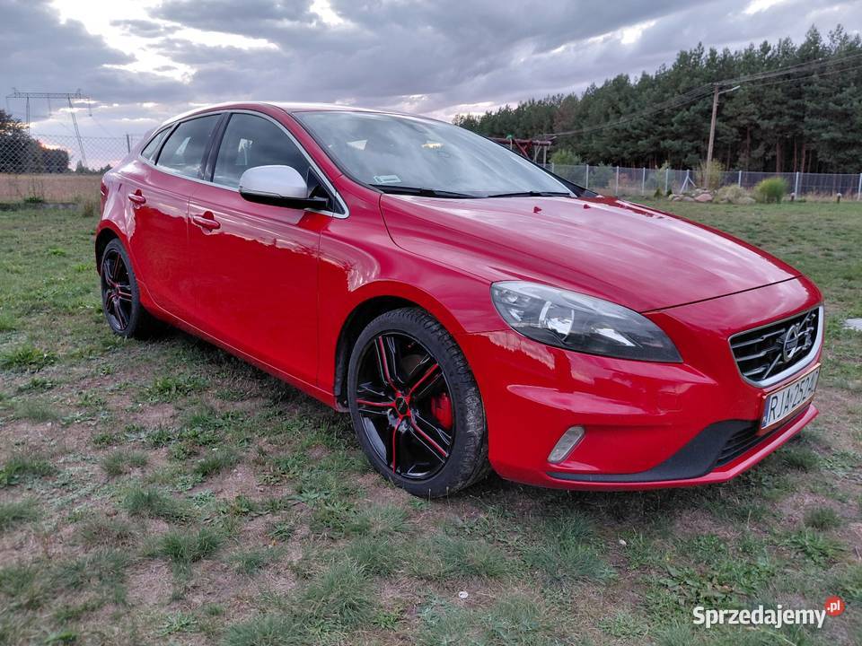 Volvo V40 2014r D4 RDesign nieuszkodzony Rakszawa