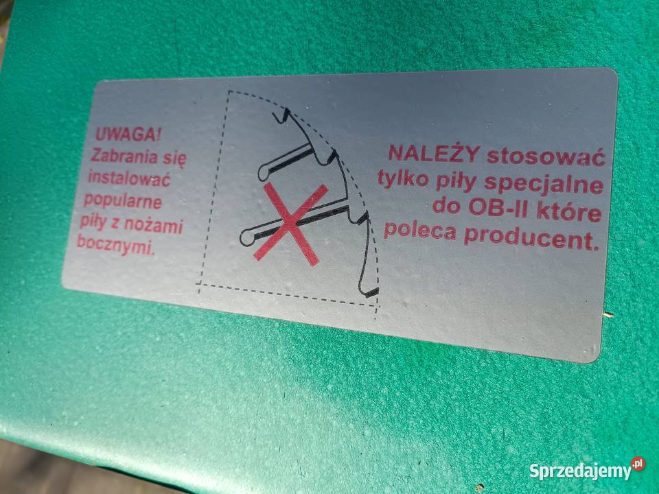 Obrzynarka OB II Drozdowski oflisiarka Dom i Ogród Modliborzyce