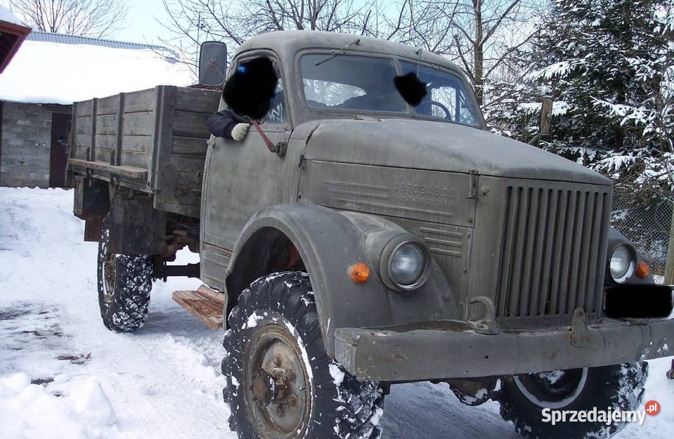 GAZ63 1951 bezwypadkowy Gaz podkarpackie Kraczkowa