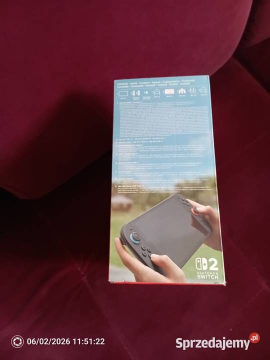 NOWA Konsola Nintendo Switch 2 Nietrafiony